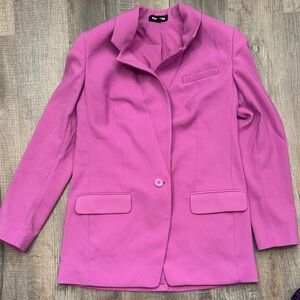 Express Fuchsia Blazer